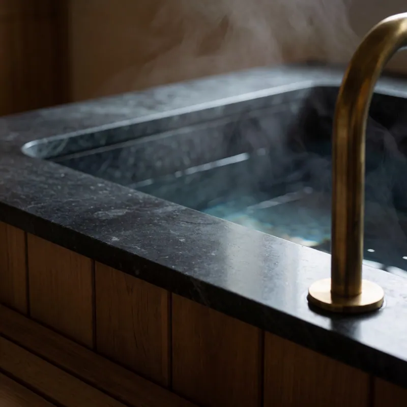 Recovery & Sauna detail — Woodside Fitness, Woodside NY