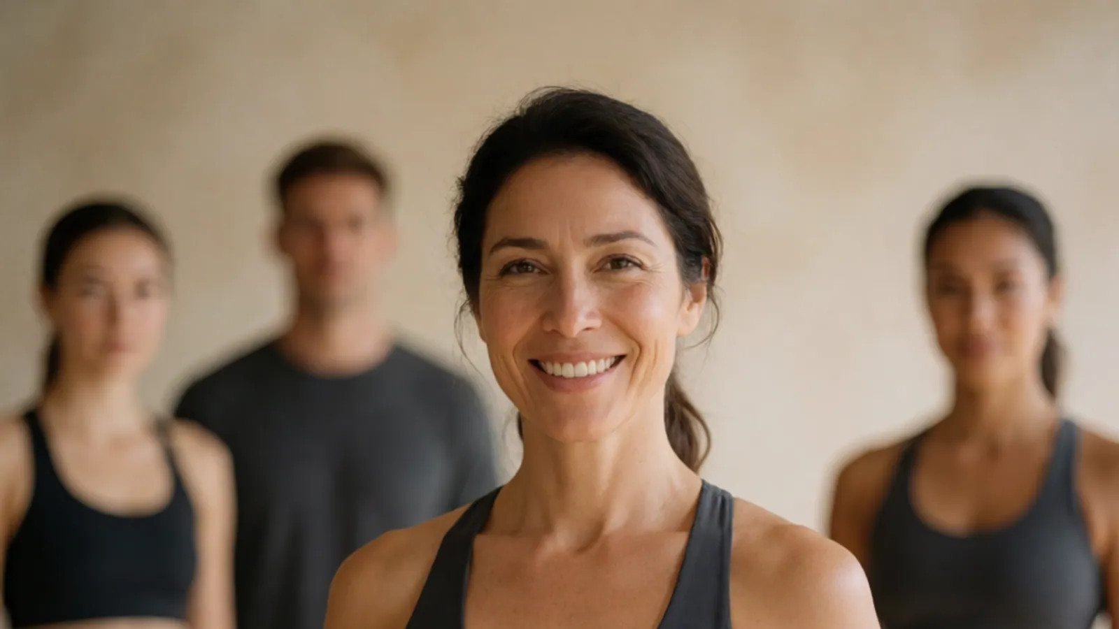 An office of eleven, twice a week, for two years — coached training at Woodside Fitness, Woodside NY