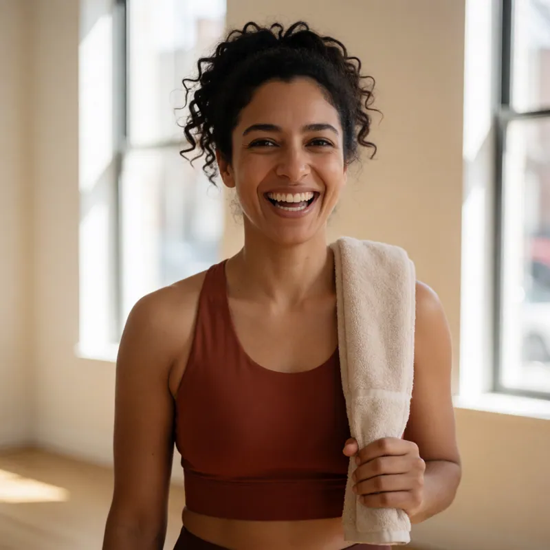 Nadia Haddad, Group fitness director at Woodside Fitness